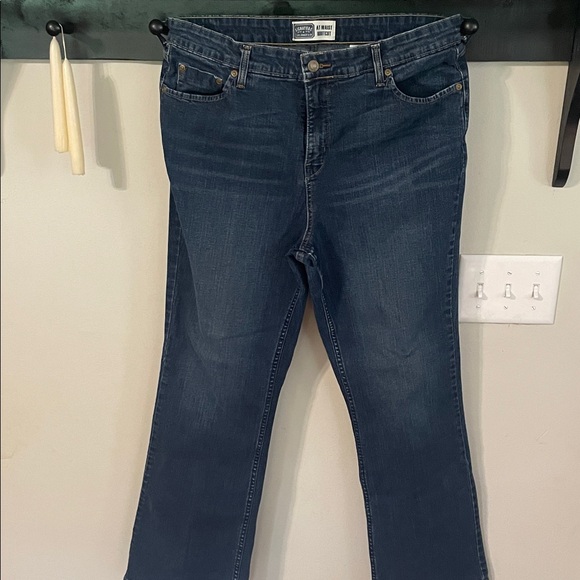Levi’s Women's Dark Blue Boot Cut Jeansu - Picture 1 of 5